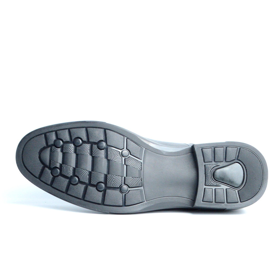 RICHELIEU CHAUSSURE CLASS EN CUIR NOIR