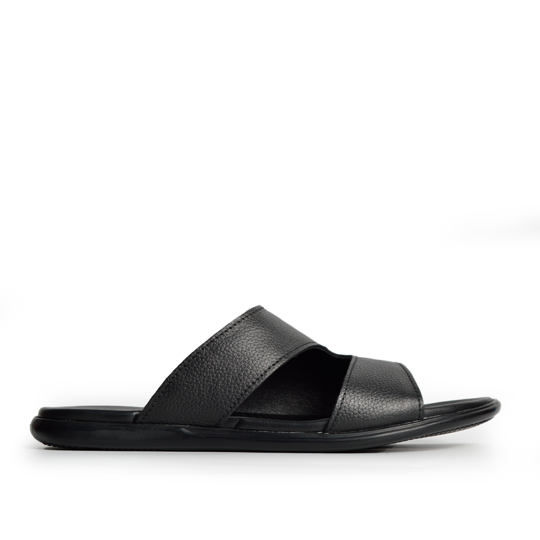 Sandale En Cuir Rf 207 Noir