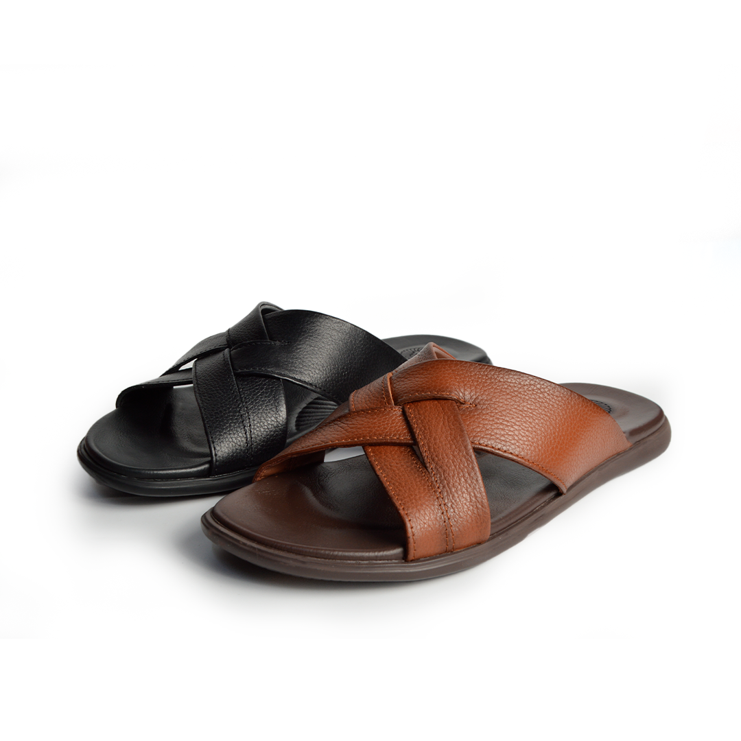 Sandale En Cuir Rf210 X2 Tabac