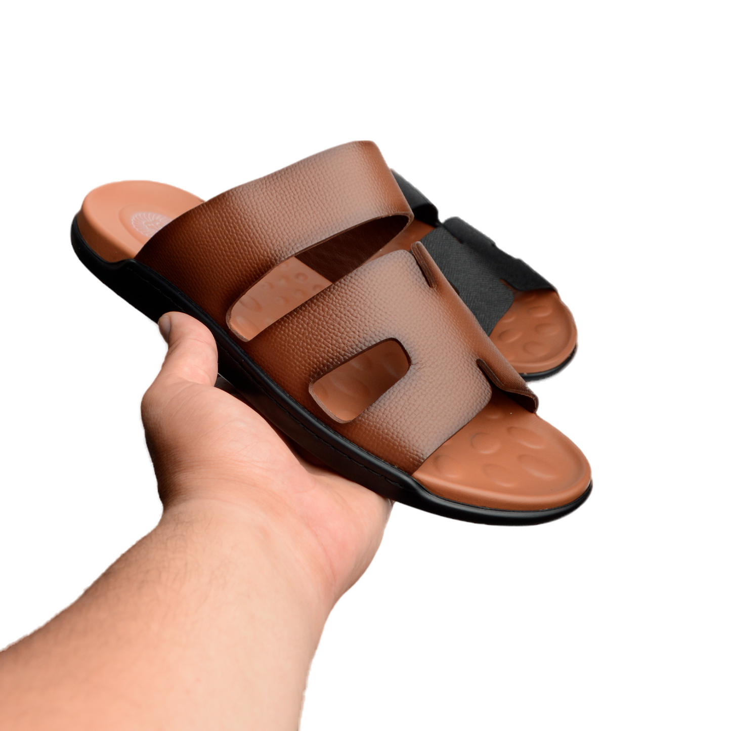 Sandale 203H En Cuir TABAC