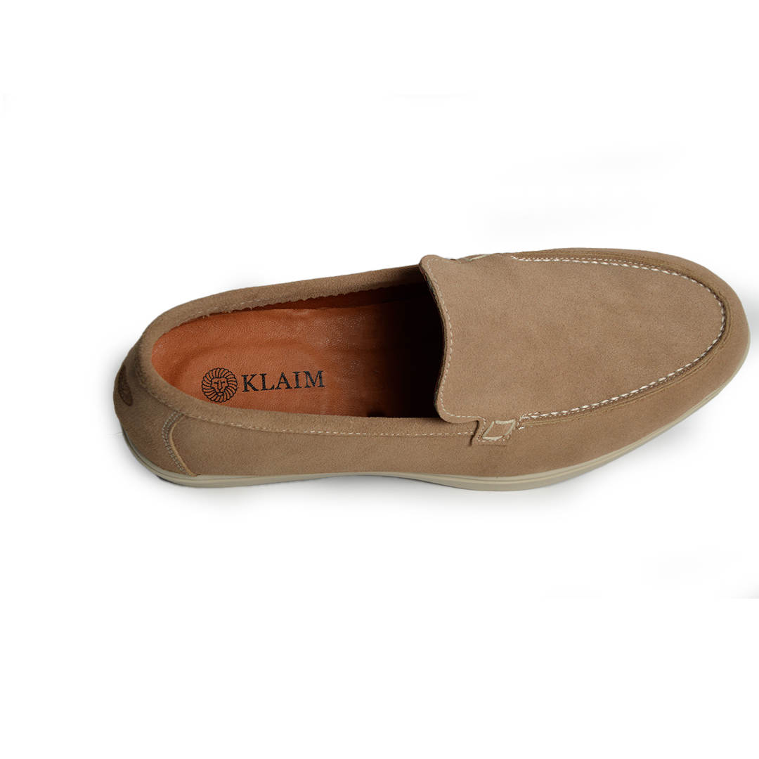 Ballerine daim Confort beige