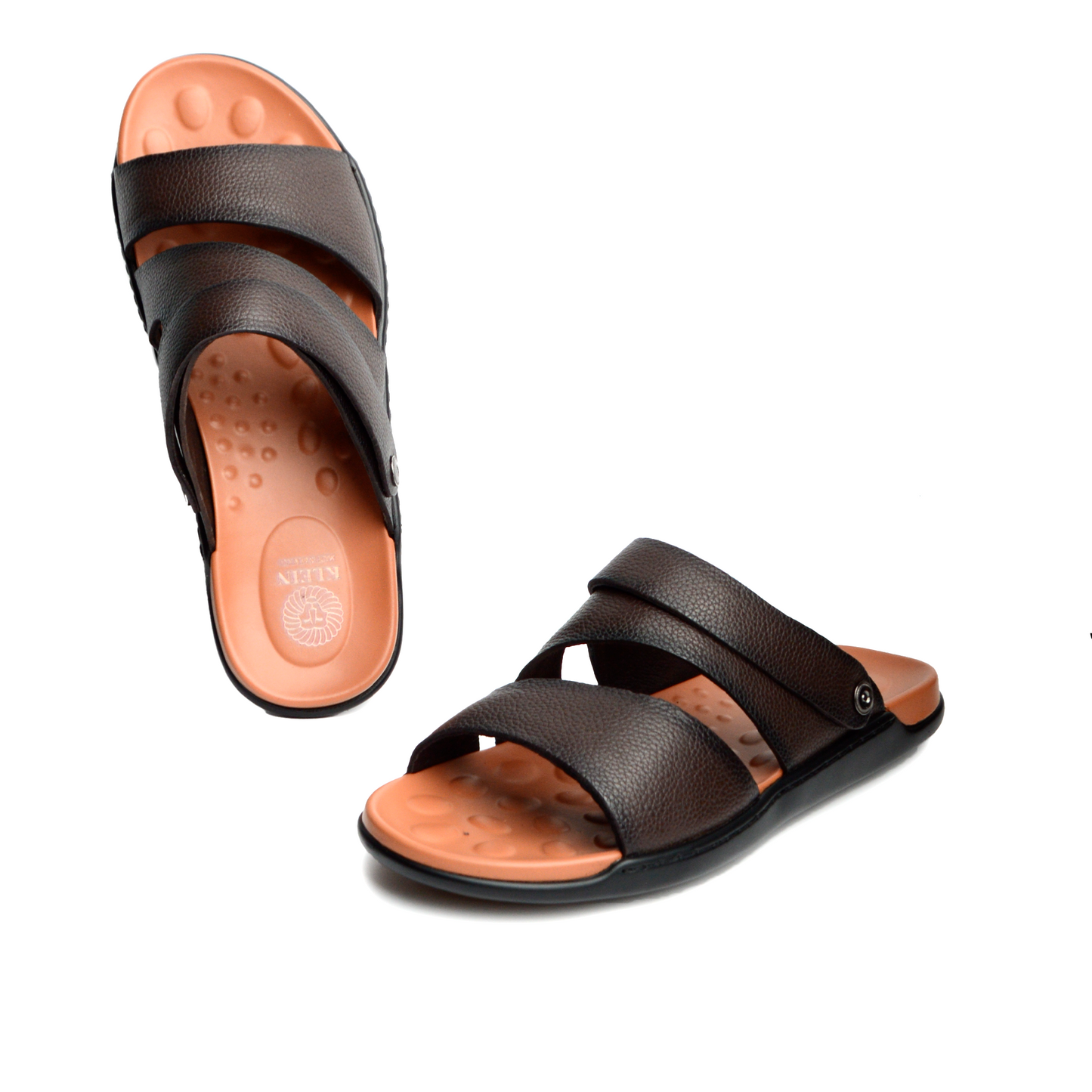 Sandale 103S En Cuir MARRON
