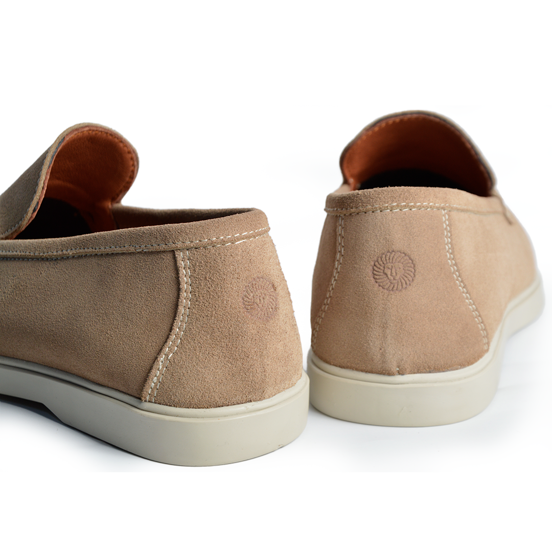 Ballerine daim Confort beige