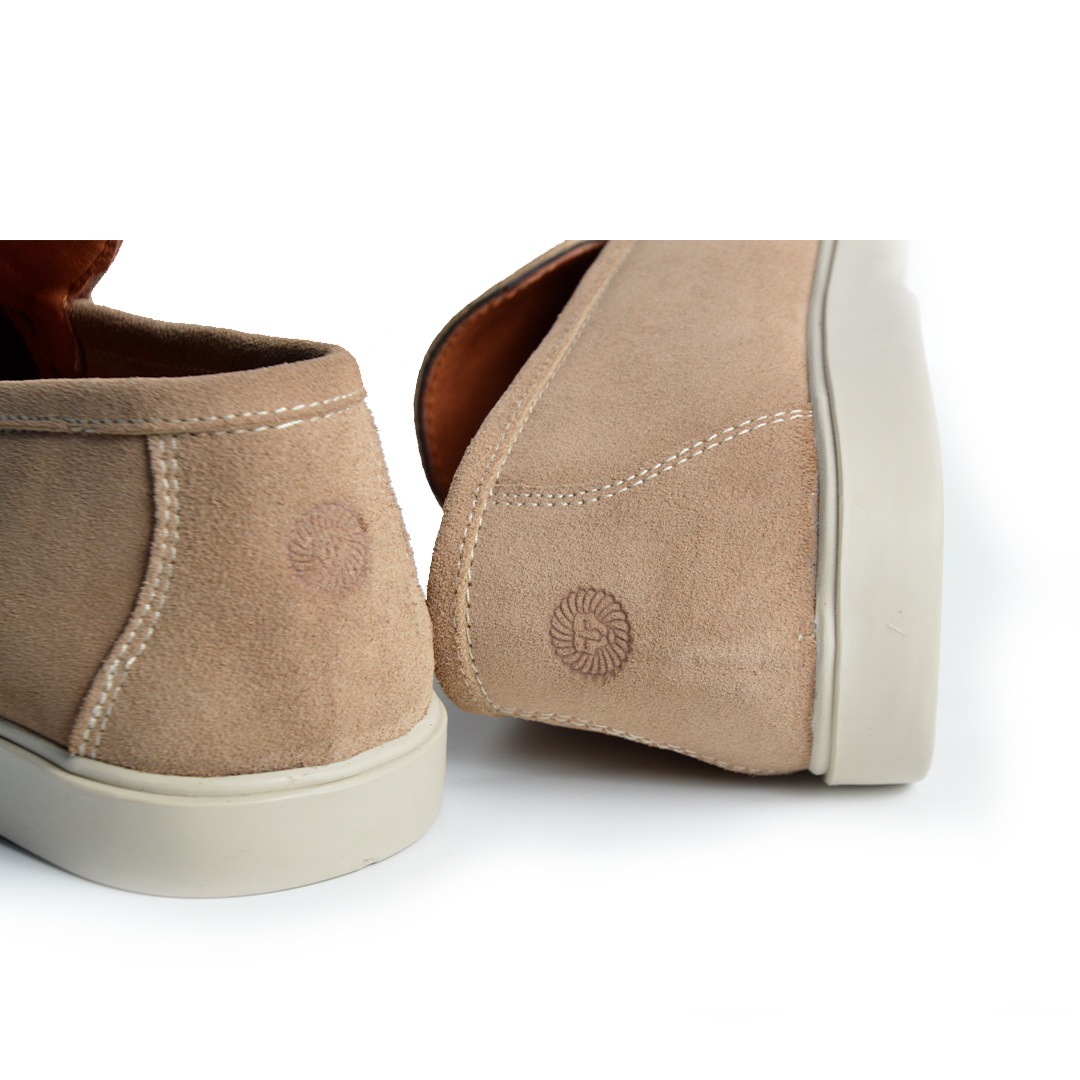 Ballerine daim Confort beige
