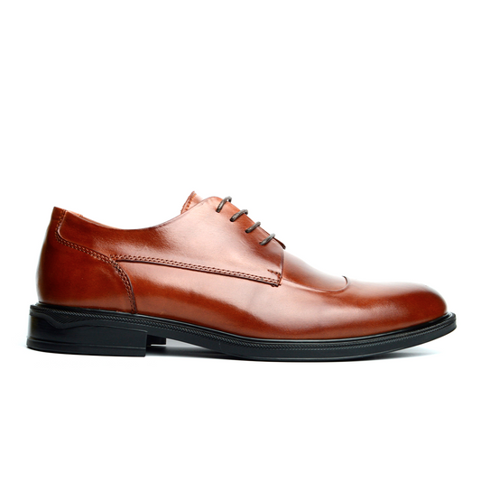 MASSIMO CHAUSSURE CLASS EN CUIR TABAC
