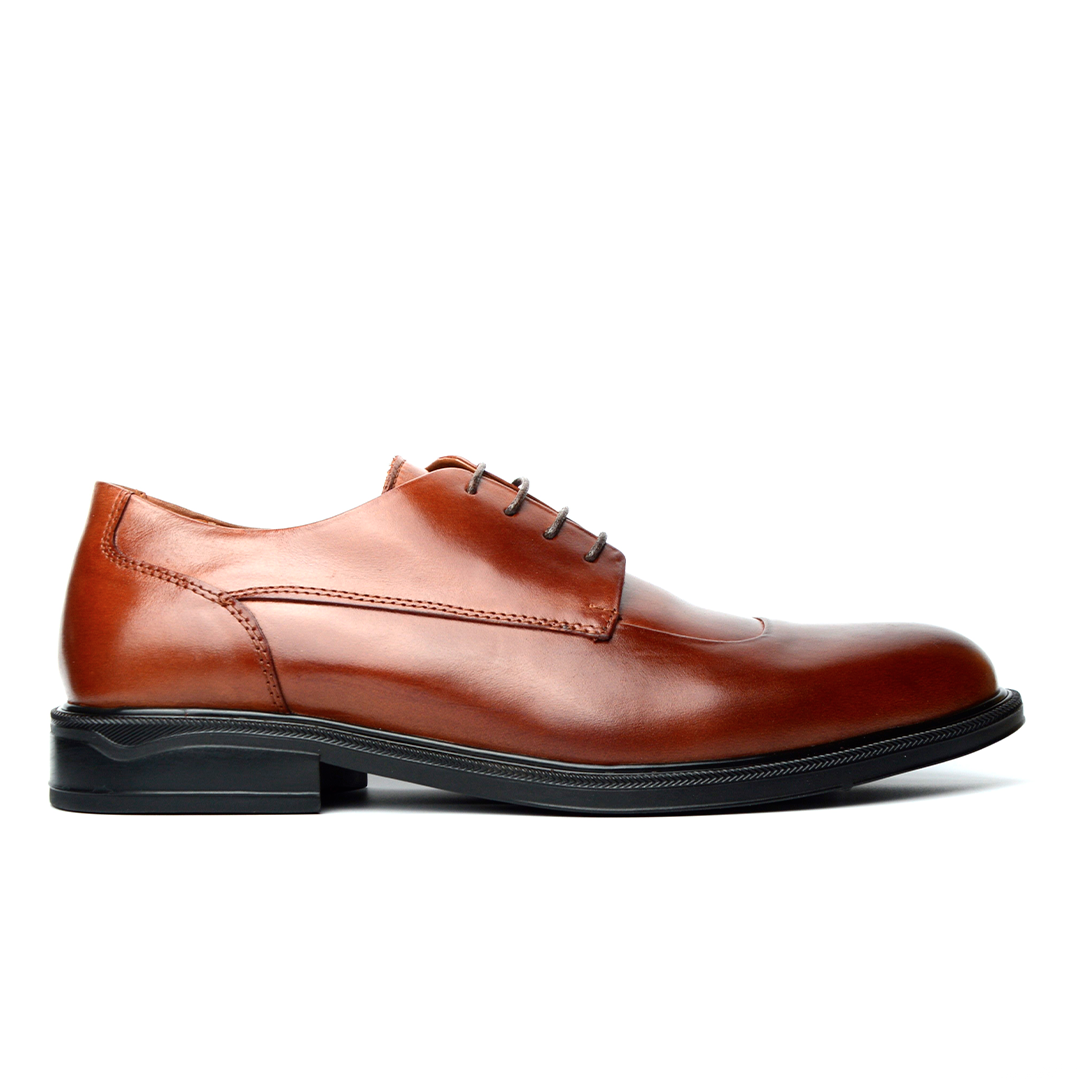 MASSIMO CHAUSSURE CLASS EN CUIR TABAC