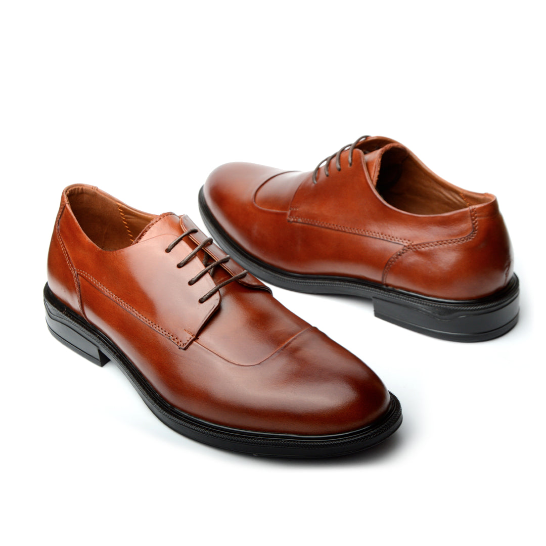 MASSIMO CHAUSSURE CLASS EN CUIR TABAC