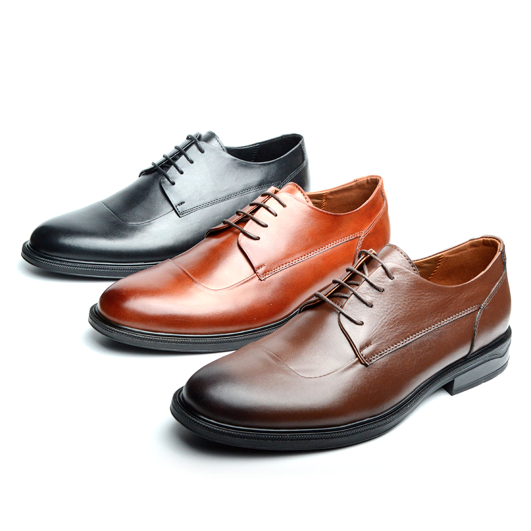 MASSIMO CHAUSSURE CLASS EN CUIR TABAC