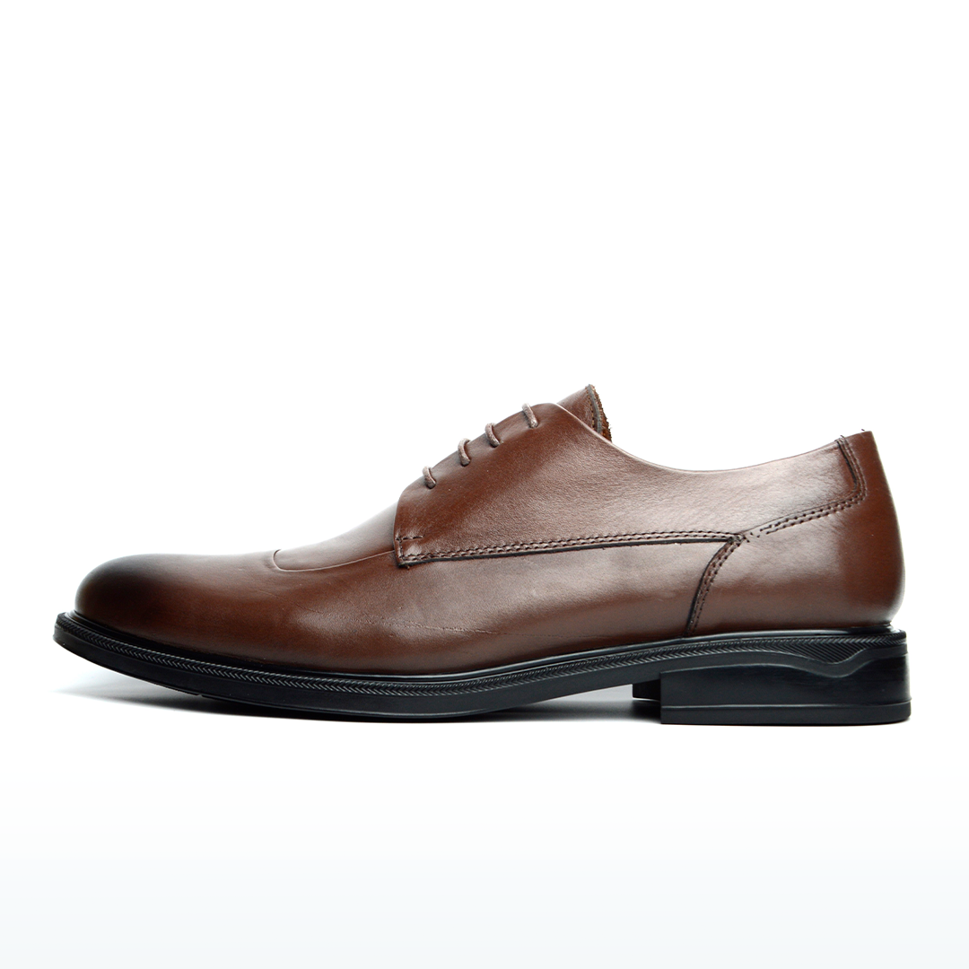 MASSIMO CHAUSSURE CLASS EN CUIR MARRON