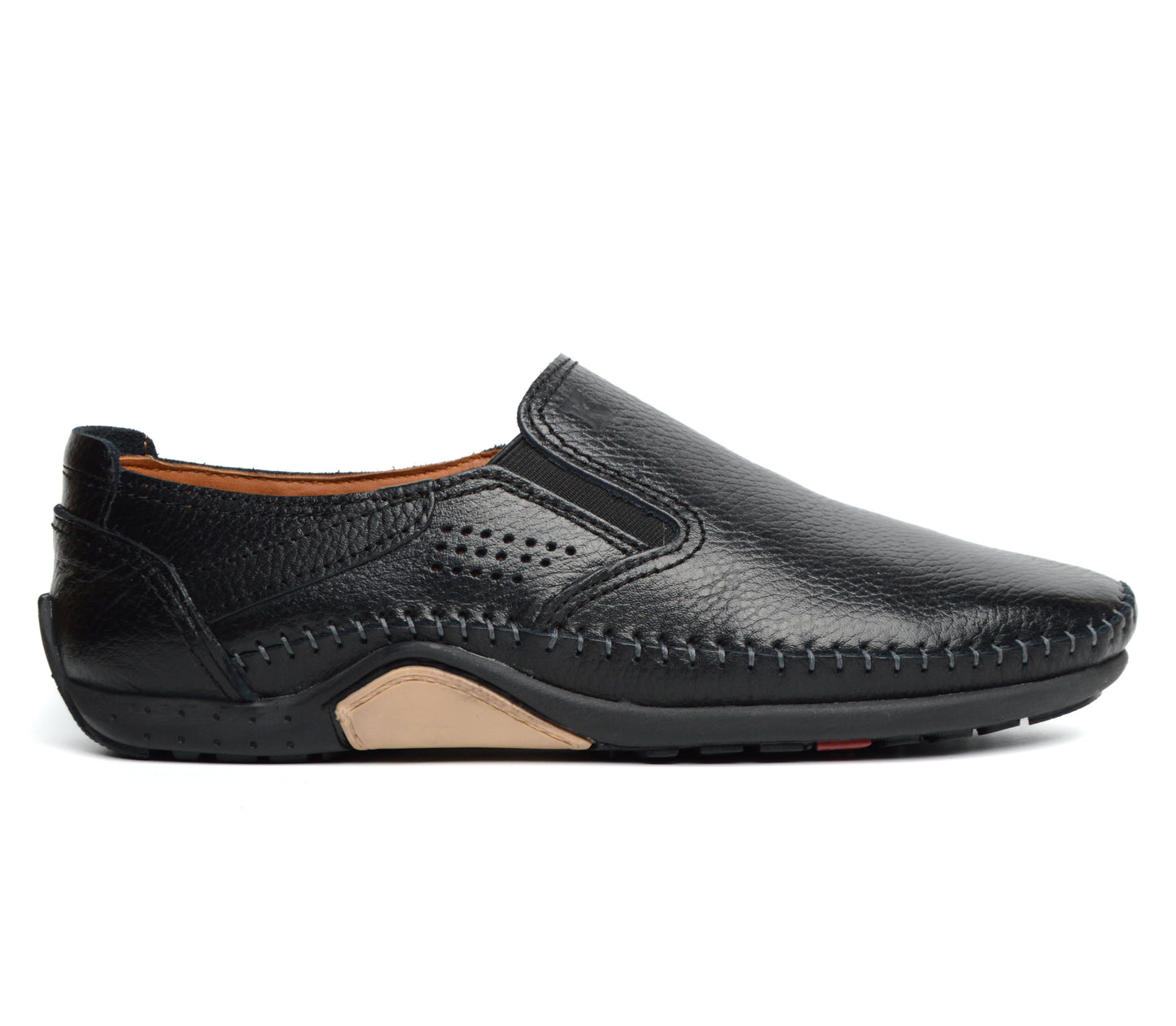 Grand Seigneur S Mocassin En Cuir NOIR
