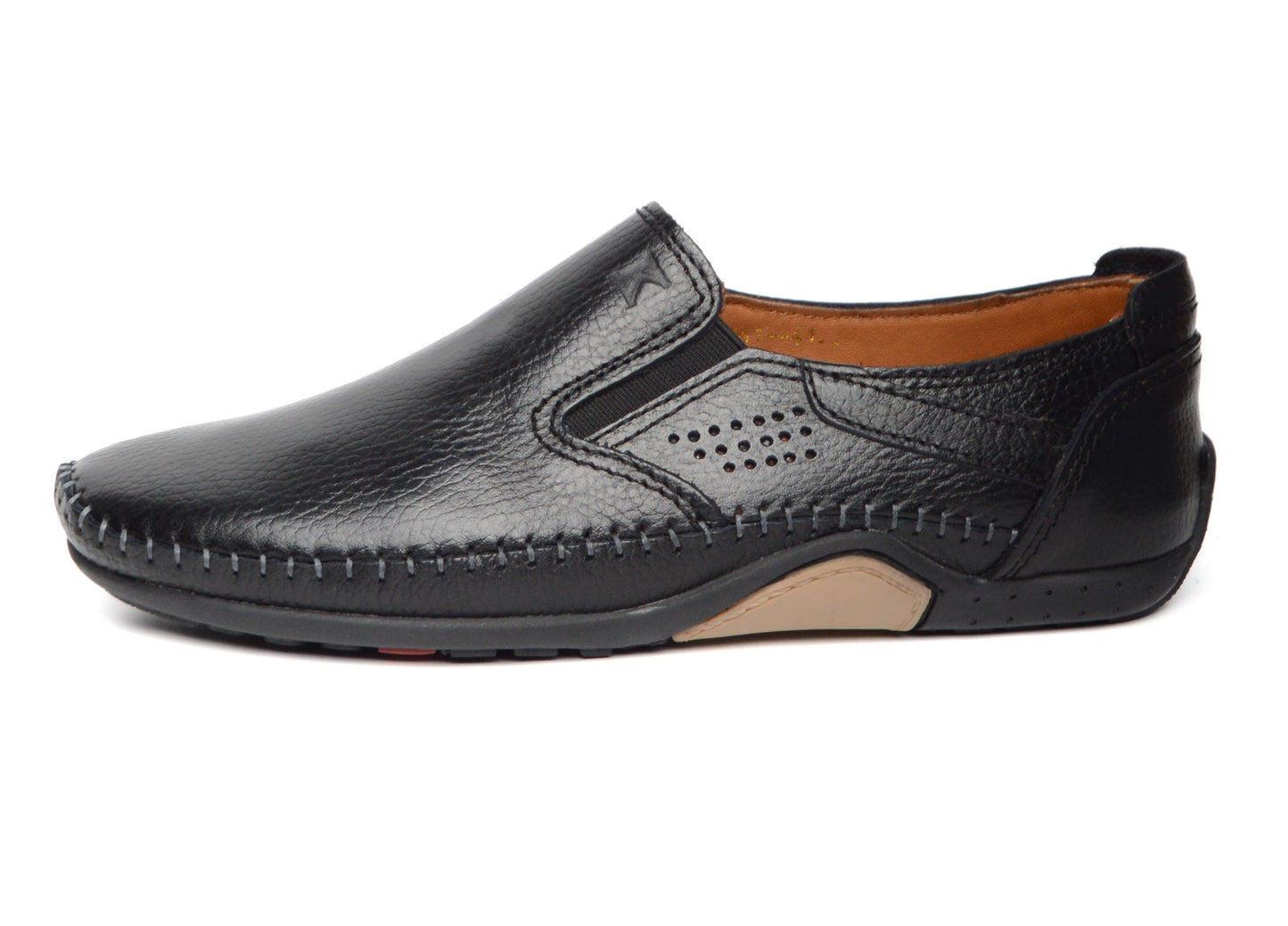 Grand Seigneur S Mocassin En Cuir NOIR