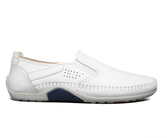 Grand Seigneur S Mocassin En Cuir BLANC