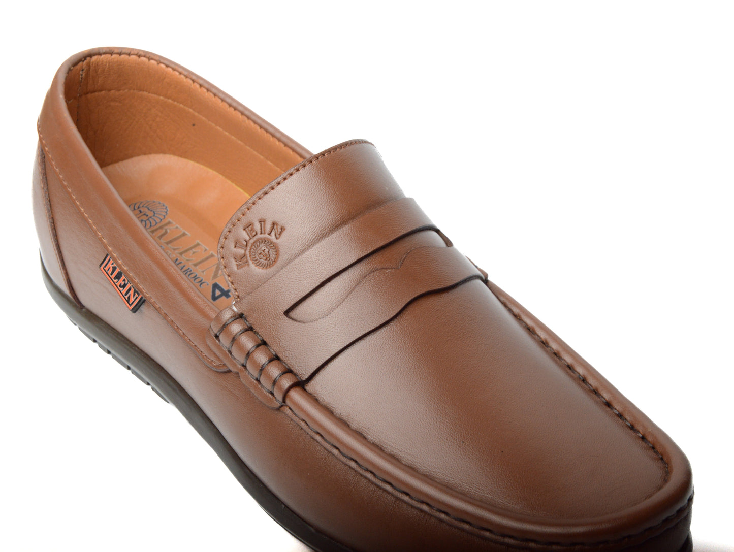 Alonzo Mocassin En Cuir Marron