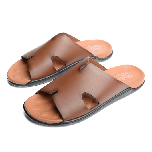 Sandale Grand Seigneur H En Cuir Marron