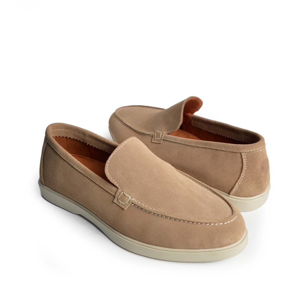 Ballerine daim Confort beige
