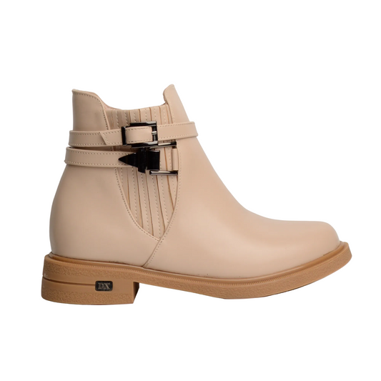 bottines femme EVA Beige