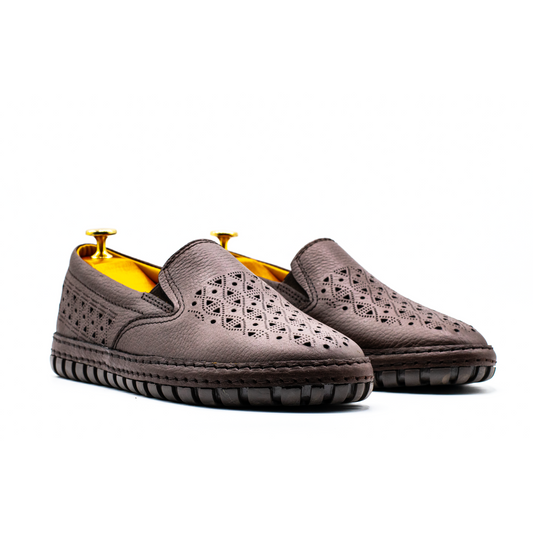 CONFORT TOP BOSS  EN CUIR MARRON