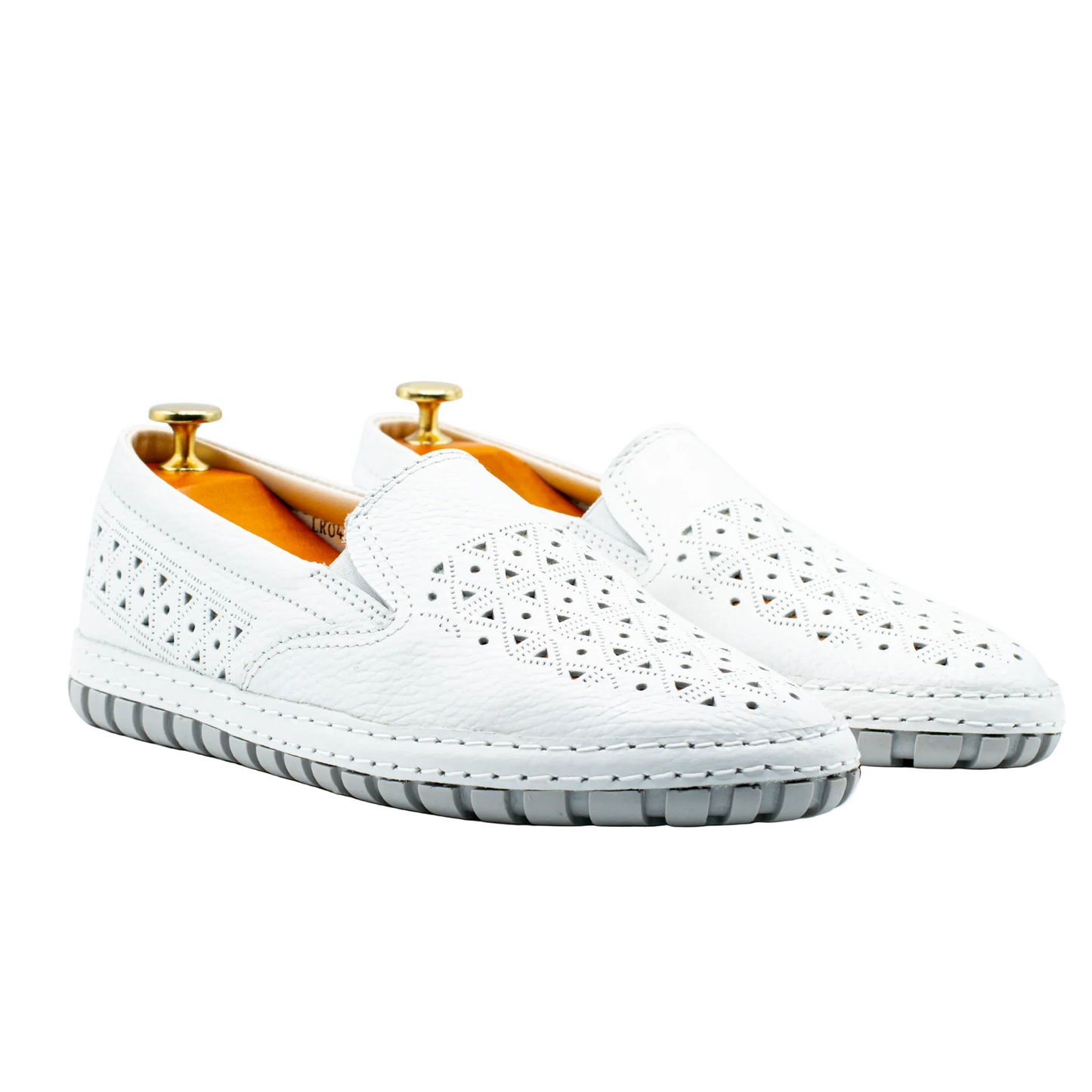 CONFORT TOP BOSS  EN CUIR BLANC