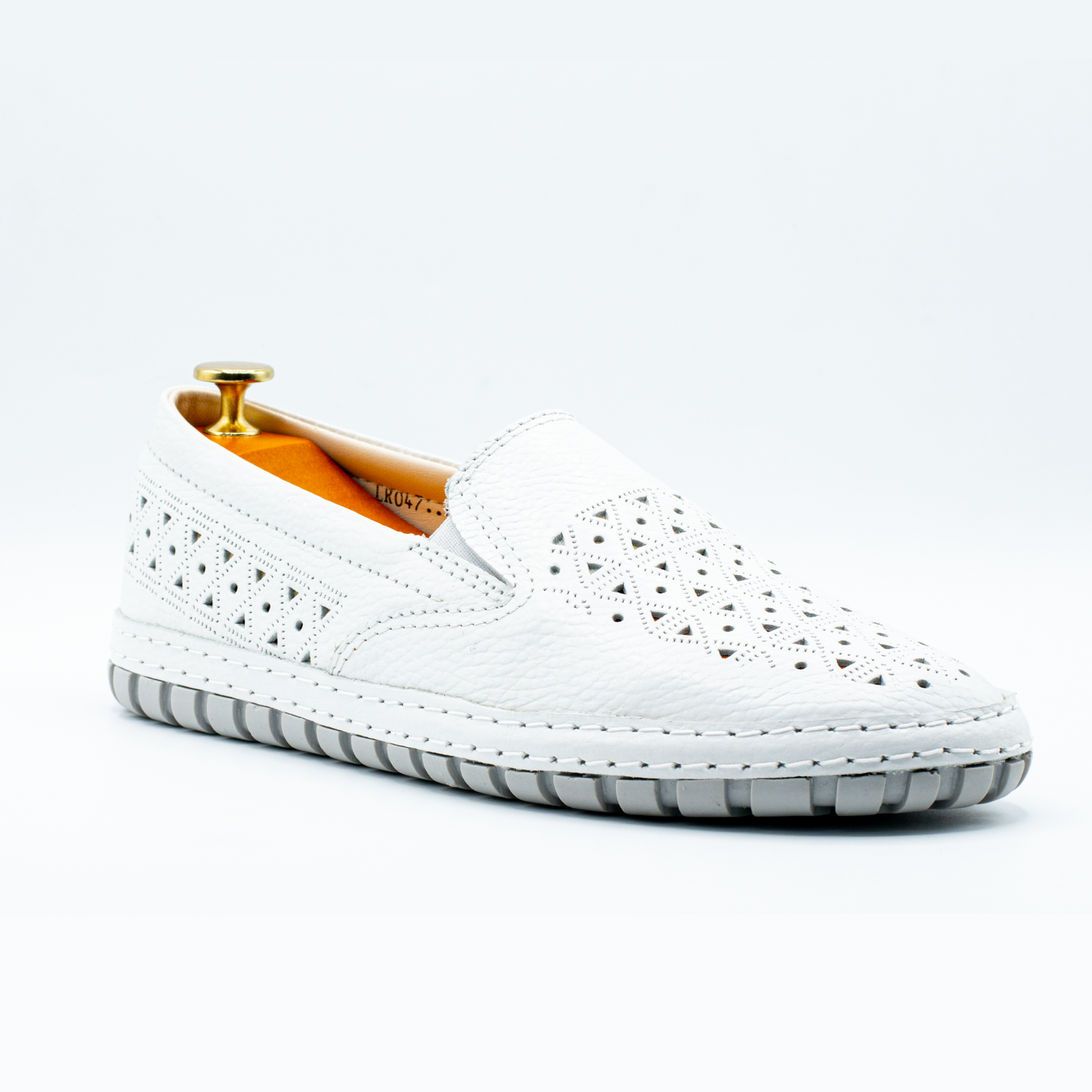 CONFORT TOP BOSS  EN CUIR BLANC