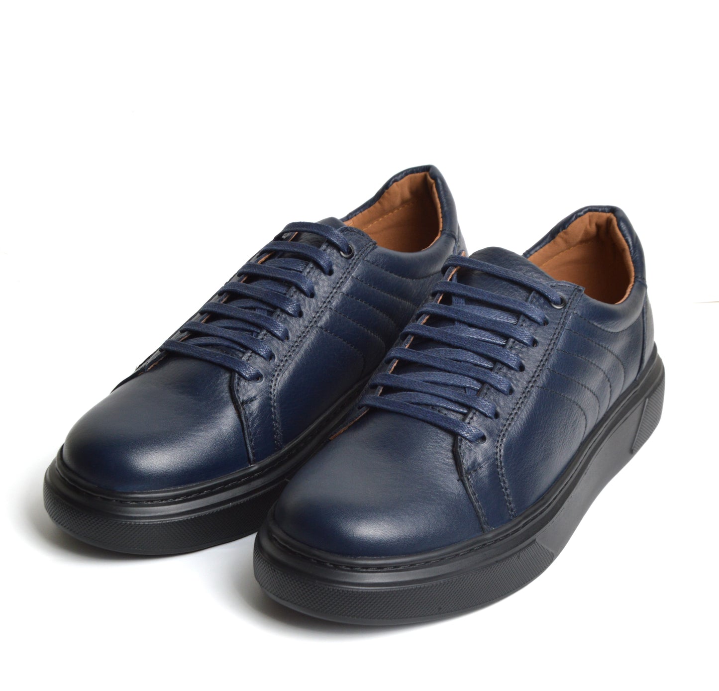 BASKET NERO RF505 BLEU