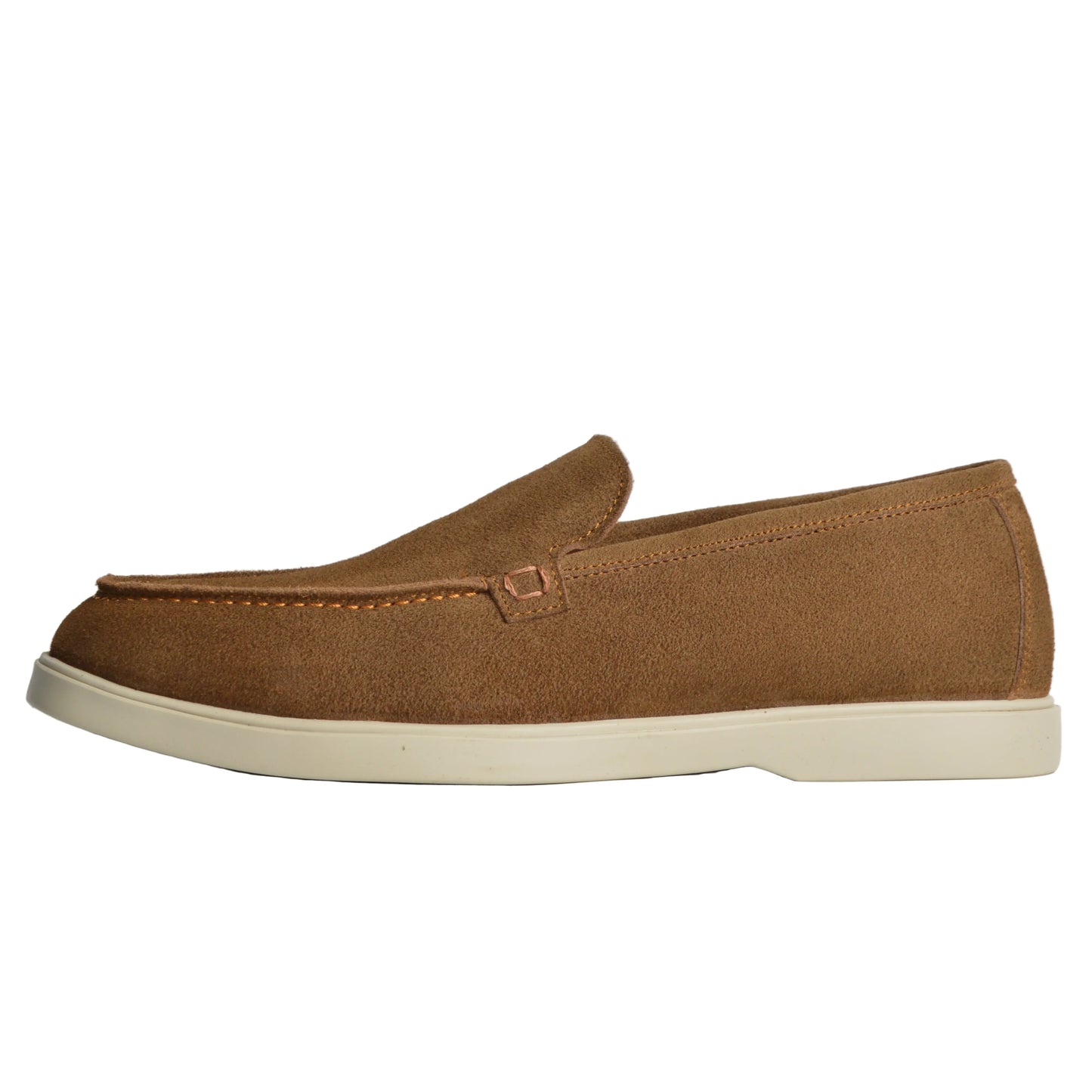 Ballerine daim Confort tabac
