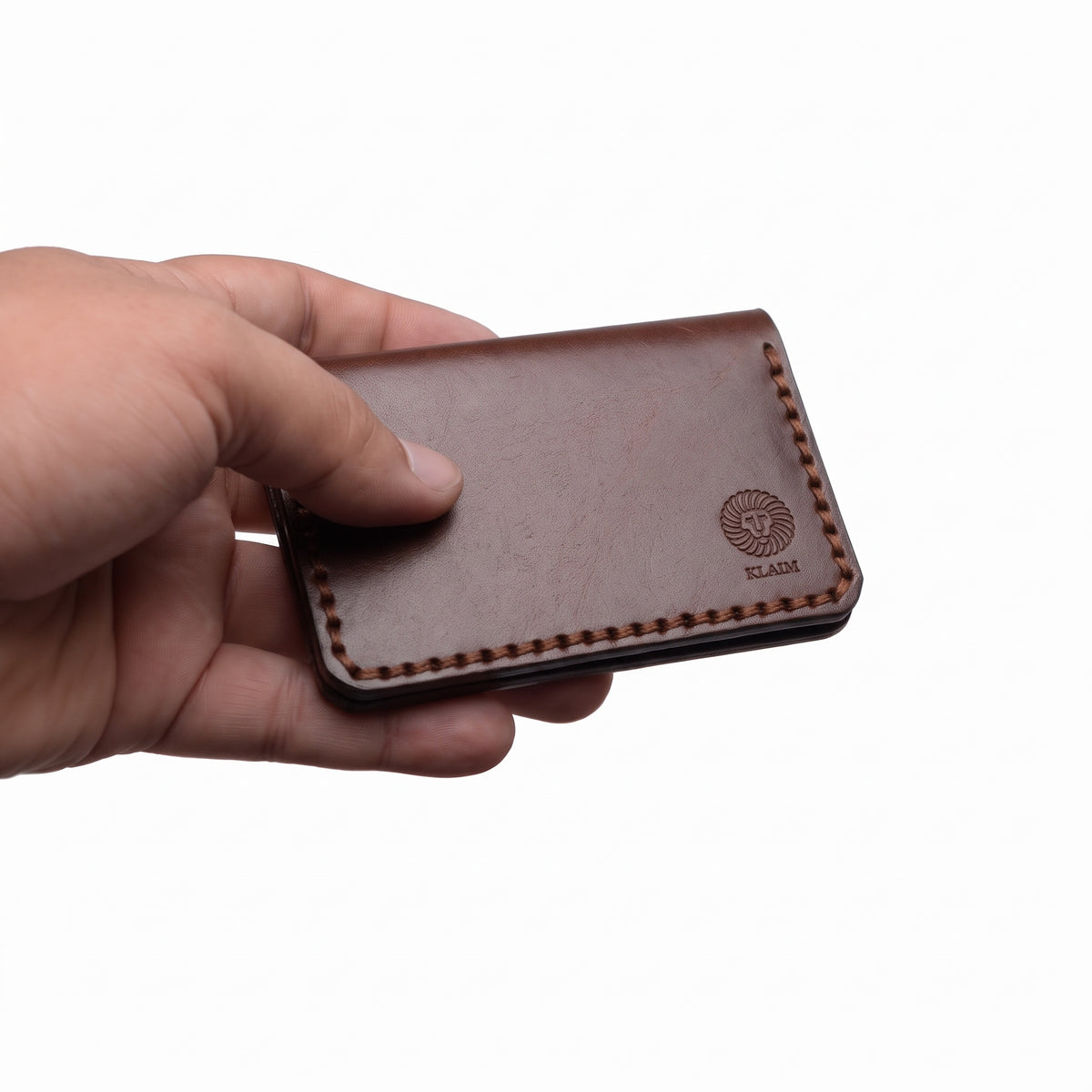 Porte-cartes Marron