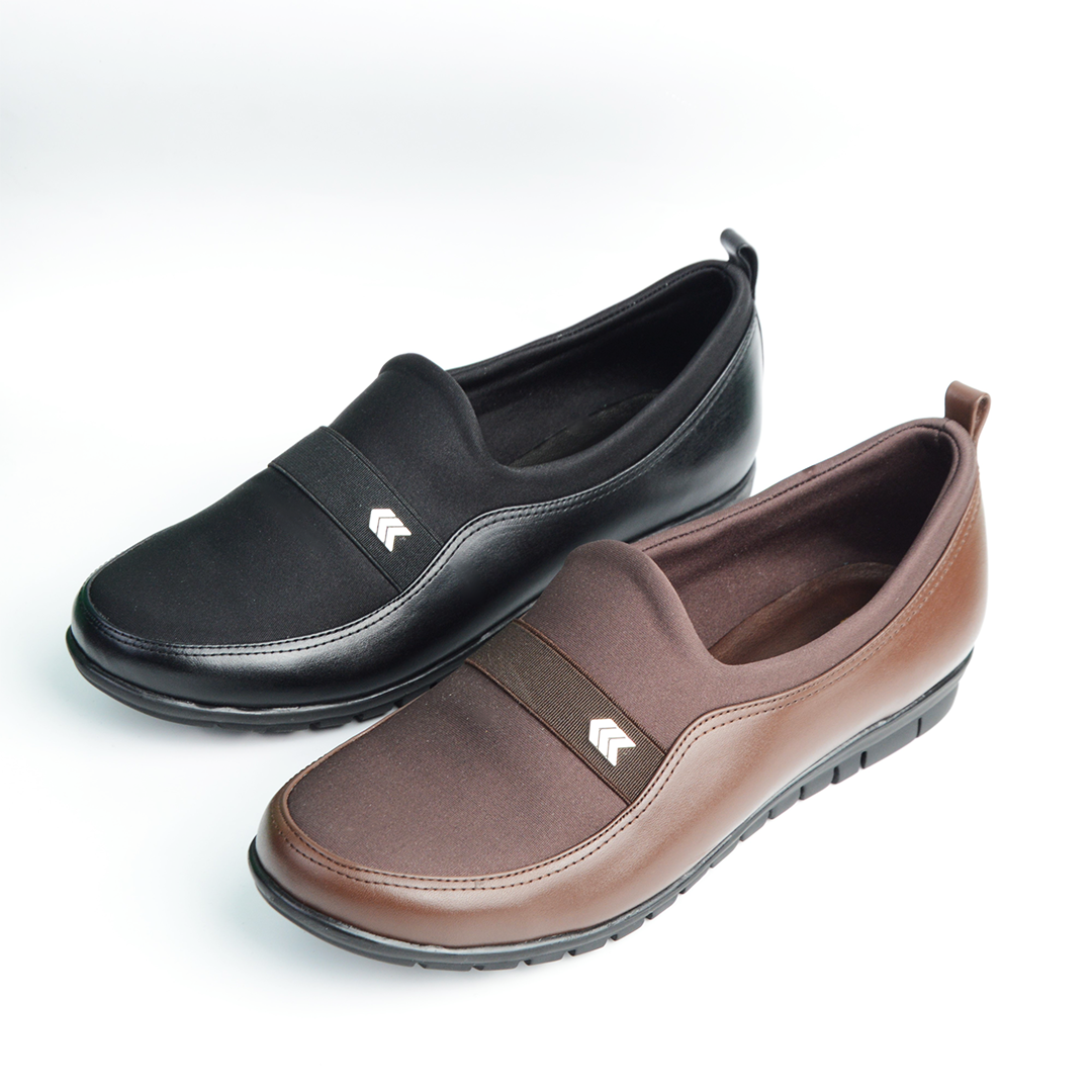 CHAUSSURES ORLA EN CUIR NOIR