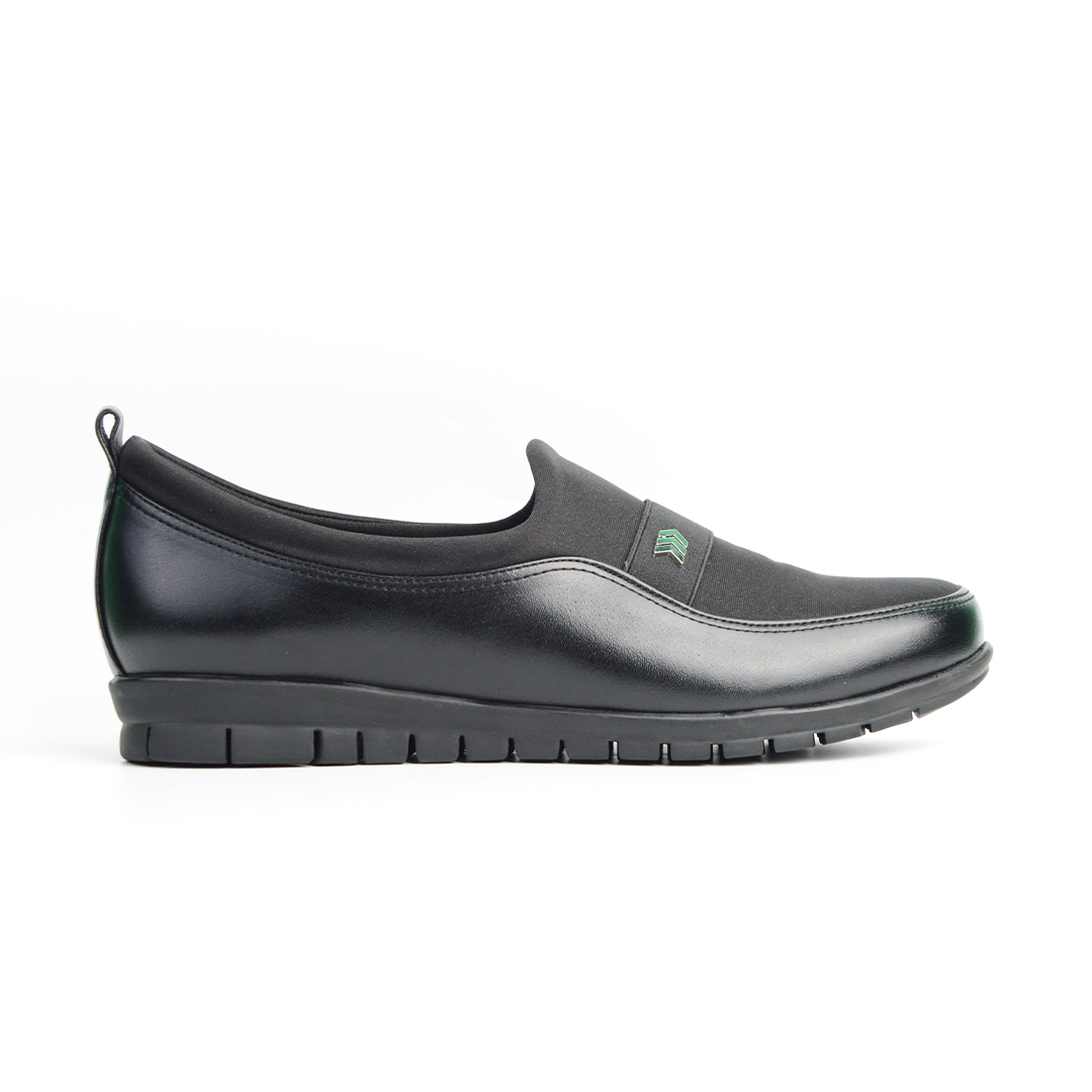 CHAUSSURES ORLA EN CUIR NOIR